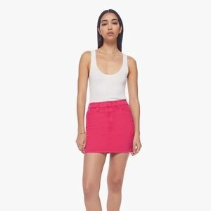 Mother Sorbet Mini Skirt